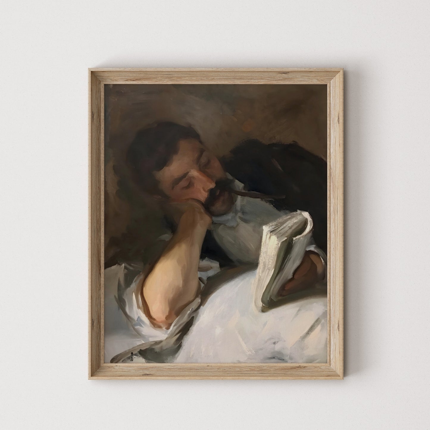 Man Reading