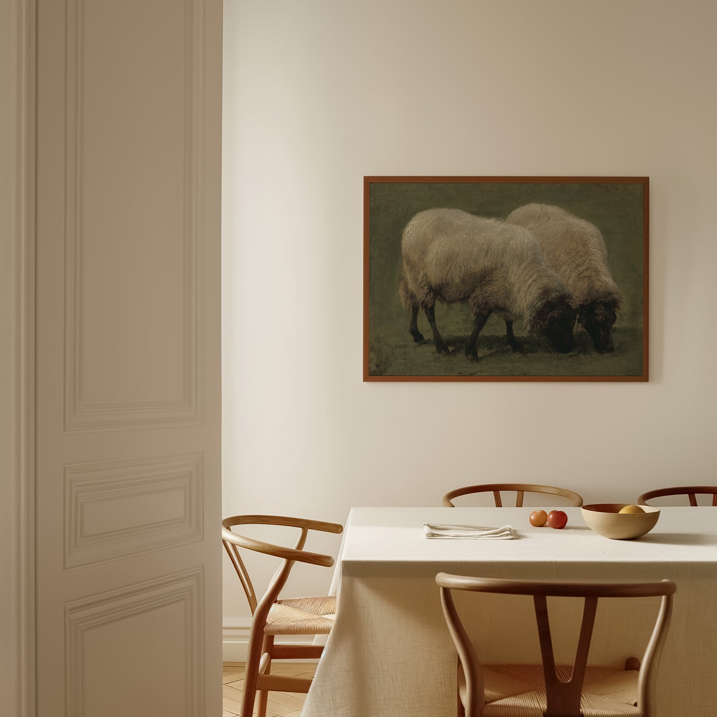 Troupeau de moutons